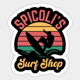 Fast Times - Spicoli's Surf Shop 2 Sticker